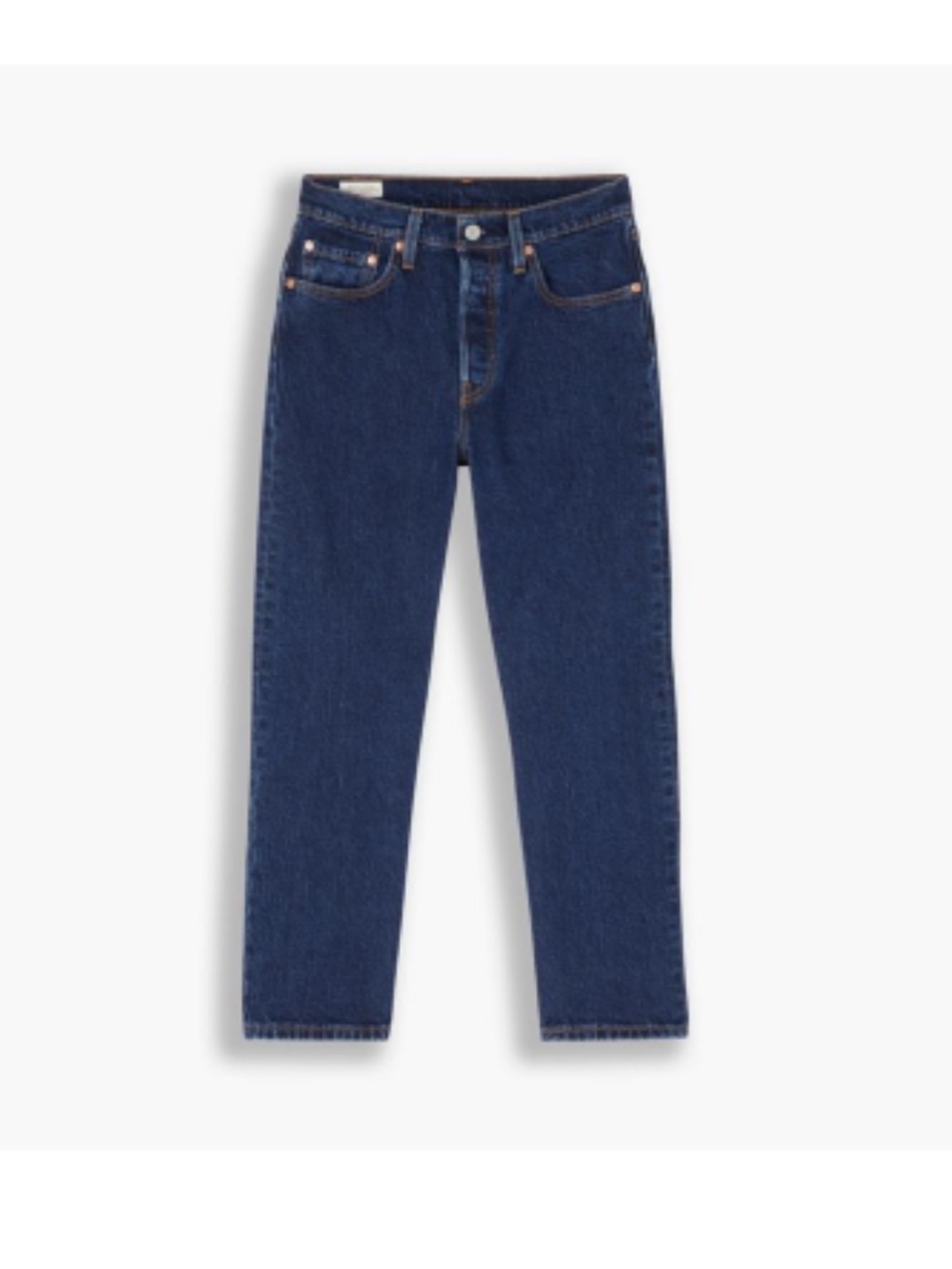 Levi's Premium 501 Original Cropped Straight Jeans Dark Wash Women’s Size 29